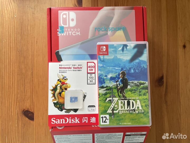 Nintendo switch oled 64Gb/400Gb