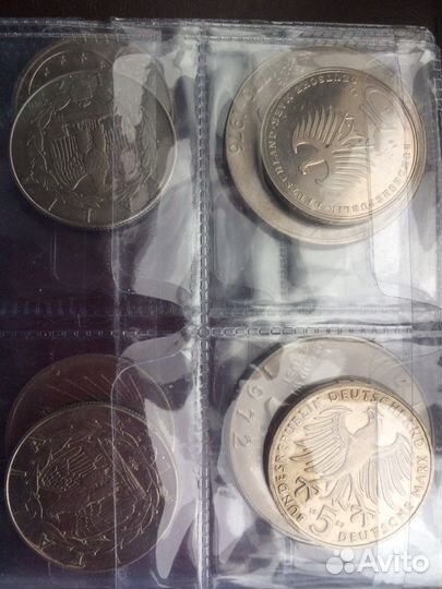 Монеты с альбомом