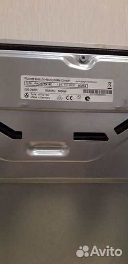 Варочная панель bosch бу