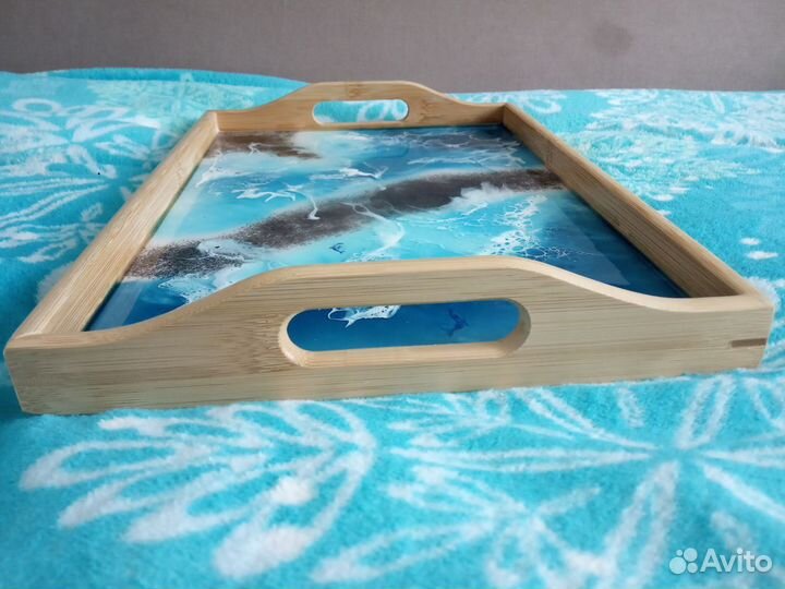 Поднос декоративный Море