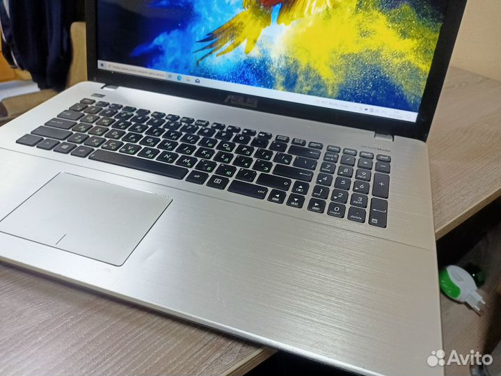 Asus 17.3/intel i7/озу 16gb