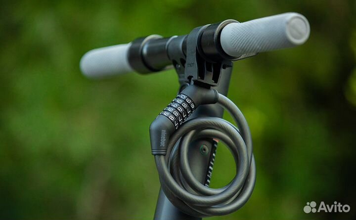 Кодовый замок Ninebot с держателем на руль