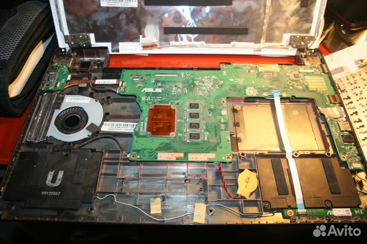 Ноутбук Asus X501U разборка