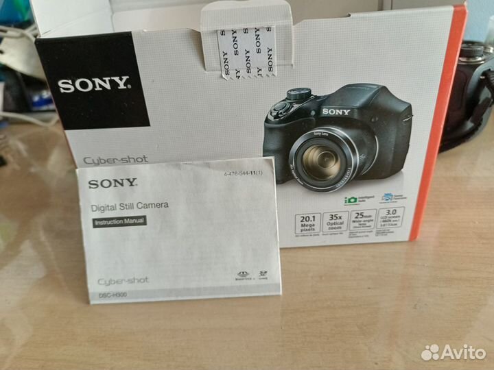 Цифровой фотоаппарат sony cyber shot DSC-H300