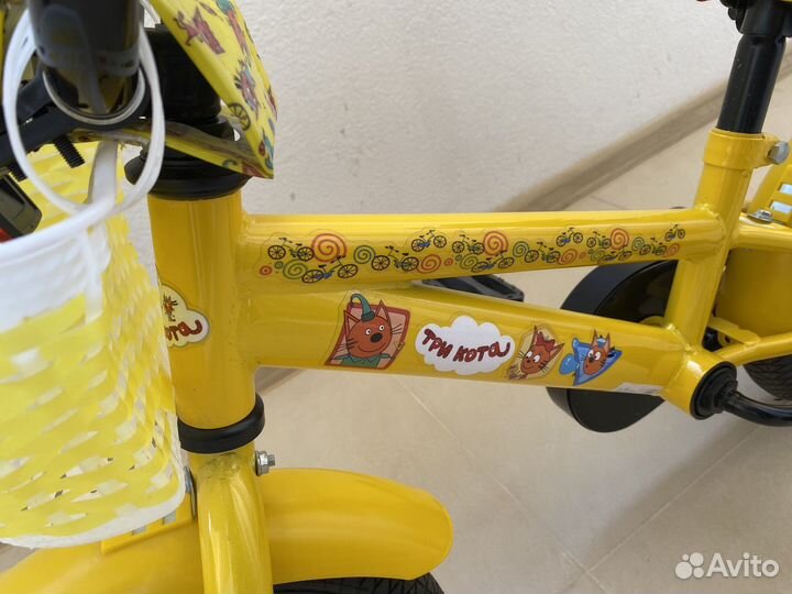 Велосипед детский три кота