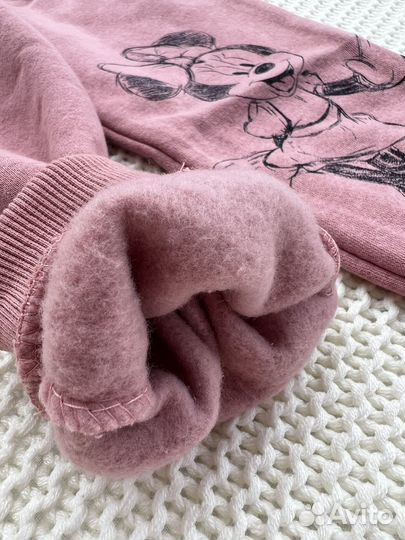 Теплый костюм для девочки hm 92 104 110