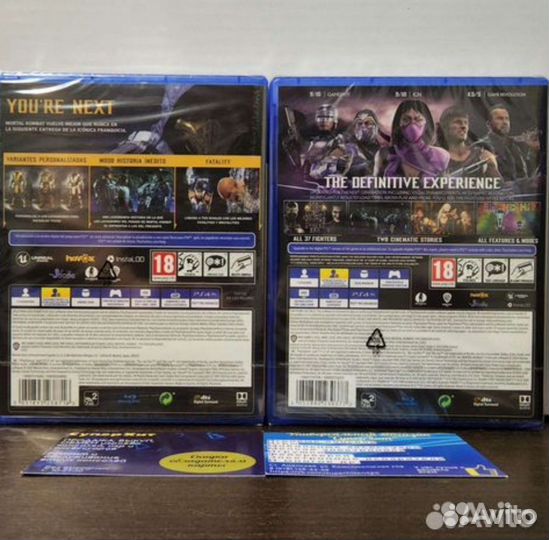 Mortal Kombat 11 Ultimate и 11 PS4/PS5 Новые и б.у