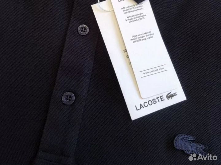 Поло Lacoste с длинным рукавом