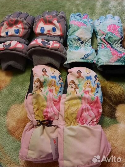 Варежки детские