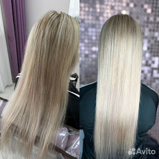 Выпрямление волос