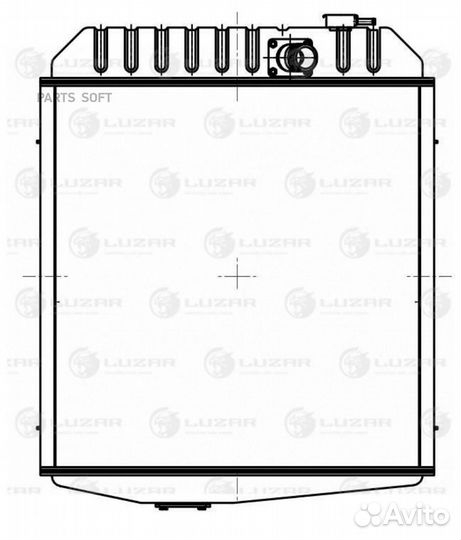 Радиатор охл. для с/т Т-130/170 (алюм., 4-х ряд.)