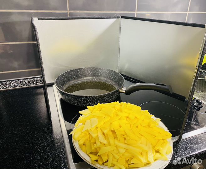 Защитный экран для плиты