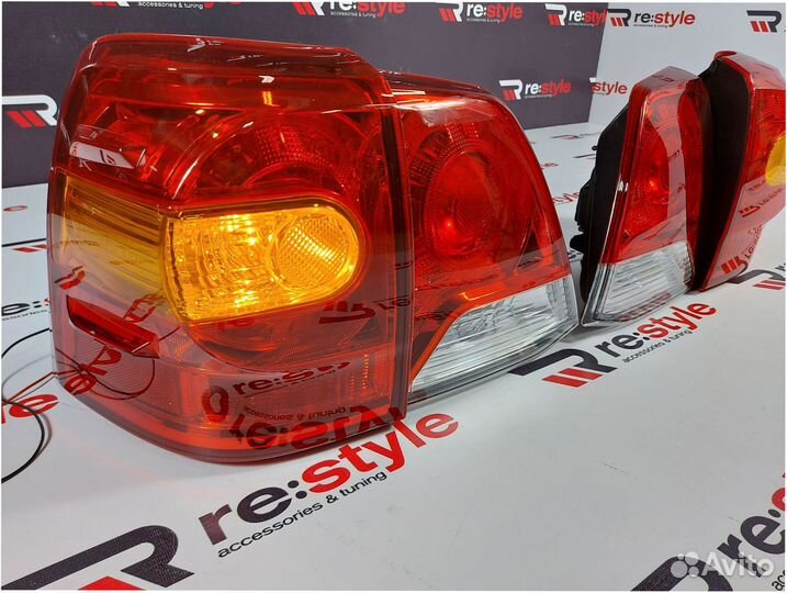 Фонари задние Toyota Land Cruiser 200 2м