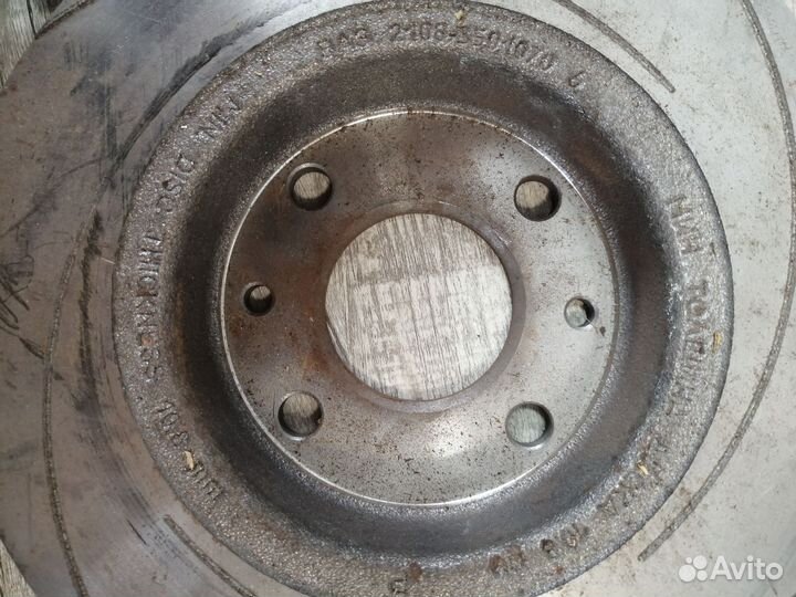 Тормозные диски ваз 2108