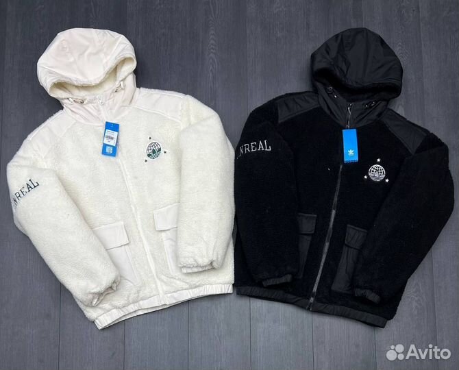 Куртка adidas барашка