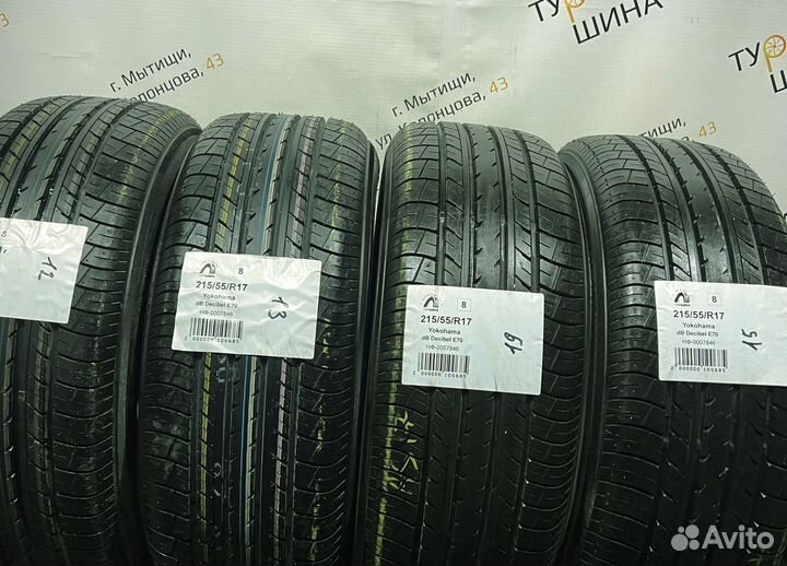 Yokohama dB Decibel E70 215/55 R17 94Y