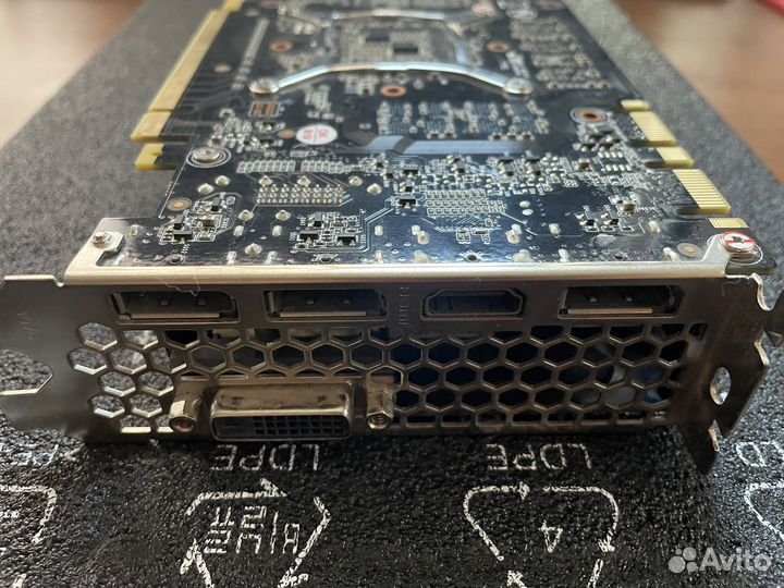 Видеокарта gtx 1070 dual 8g gddr5 256bit