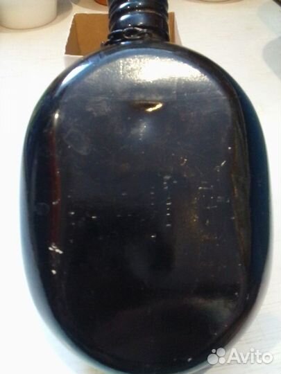 Фляжка 1 литр для жидкости из пищевого алюминия