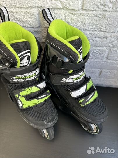 Роликовые коньки детские раздвижные