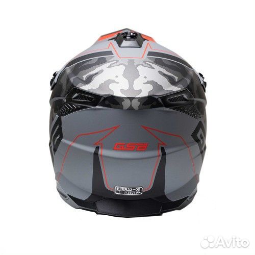 Кроссовый шлем XP-20 MO design urbano camo