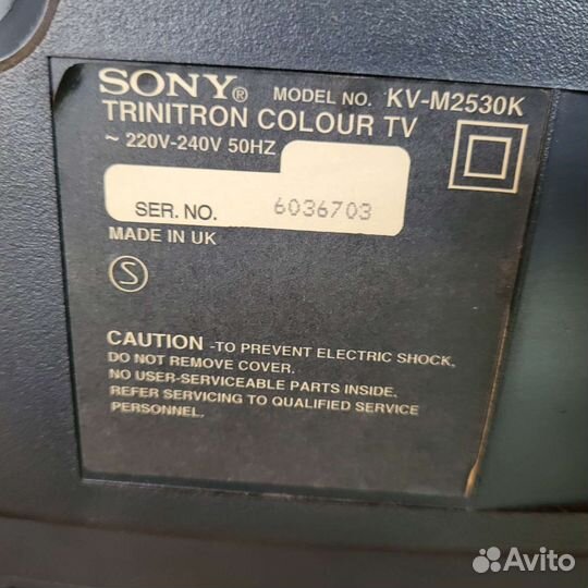 Телевизор sony