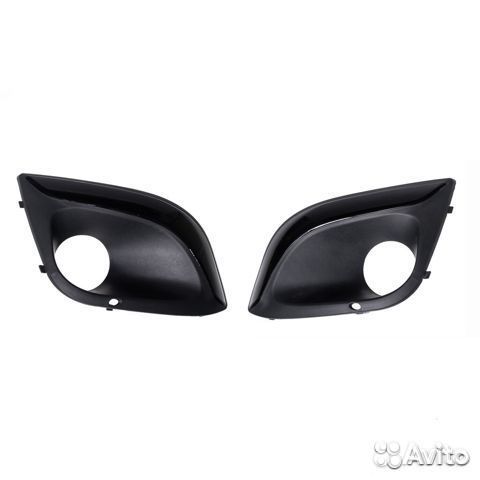 Рамки птф на калину 2 с черным молдингом новые