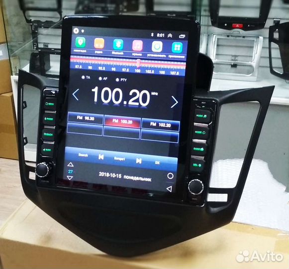 Chevrolet Cruze магнитола Android Tesla новая
