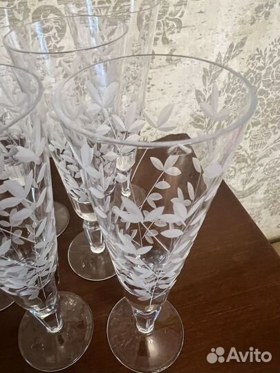 Фужеры хрустальные СССР