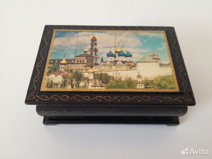 Шкатулка Палех Новгород лот№3