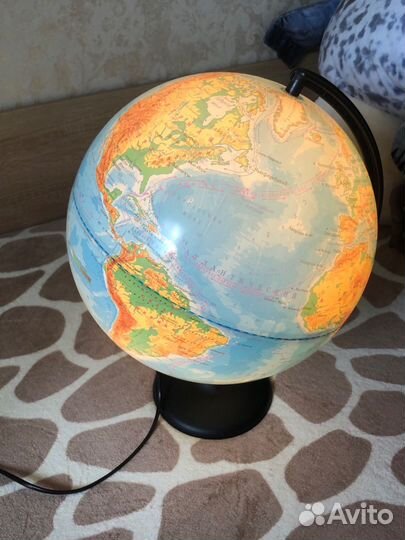 Глобус-ночник