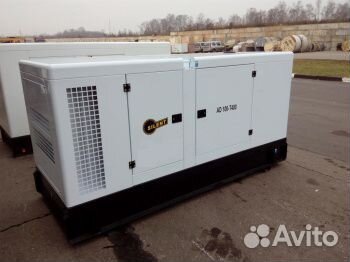 Дизельный генератор 100 кВт в защитном кожухе