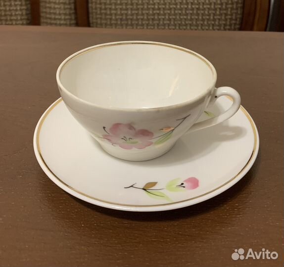 Чайные пары и чашки времен СССР