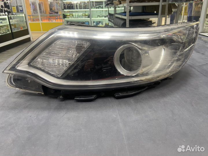 Фара левая kia rio 3 линза