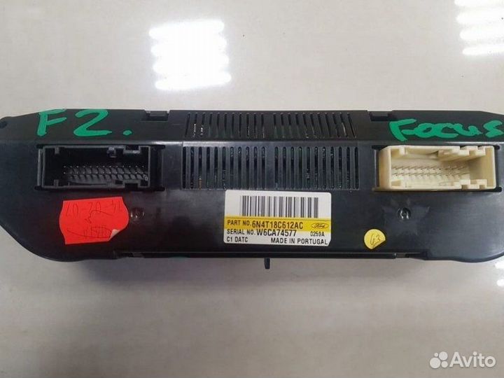 Блок управления климат-контроля Ford Focus 2 седан