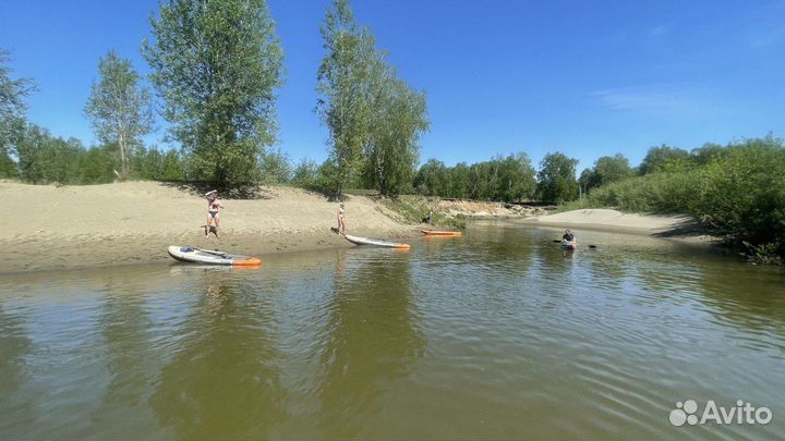 Аренда сап борд досок SUP board в центре Барнаула