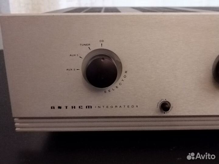 Ламповый усилитель anthem integrated 1