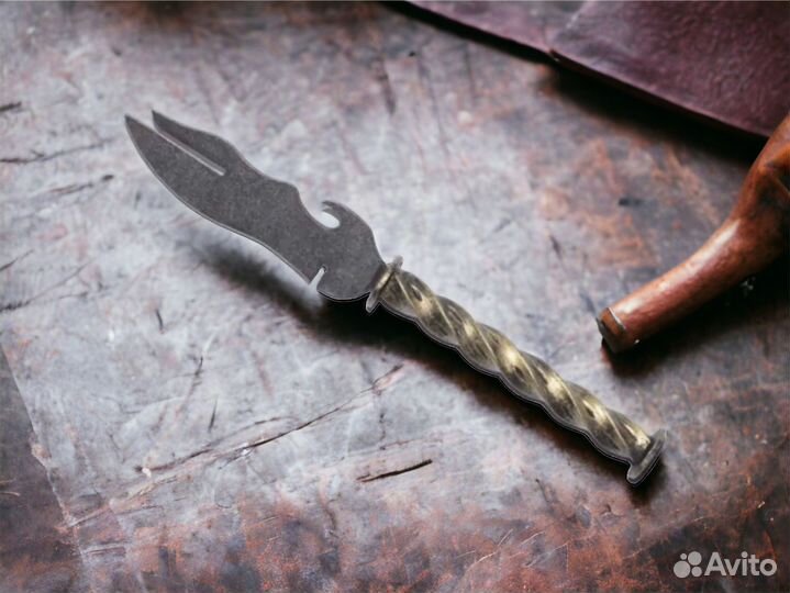 Кованый нож для мяса