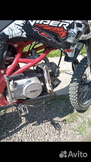 Питбайк kayo viper 125cc