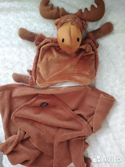 Детский плед подушка