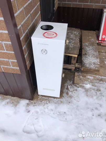 Газовый котел напольный бу