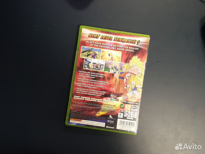 Dragon Ball Raging blast xbox 360 б/у