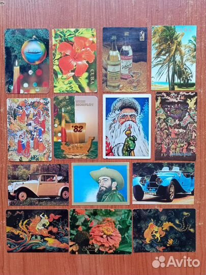 Карманные календари СССР (Часть 2)