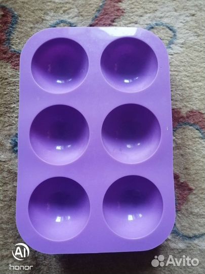 Форма силиконовая полусферы