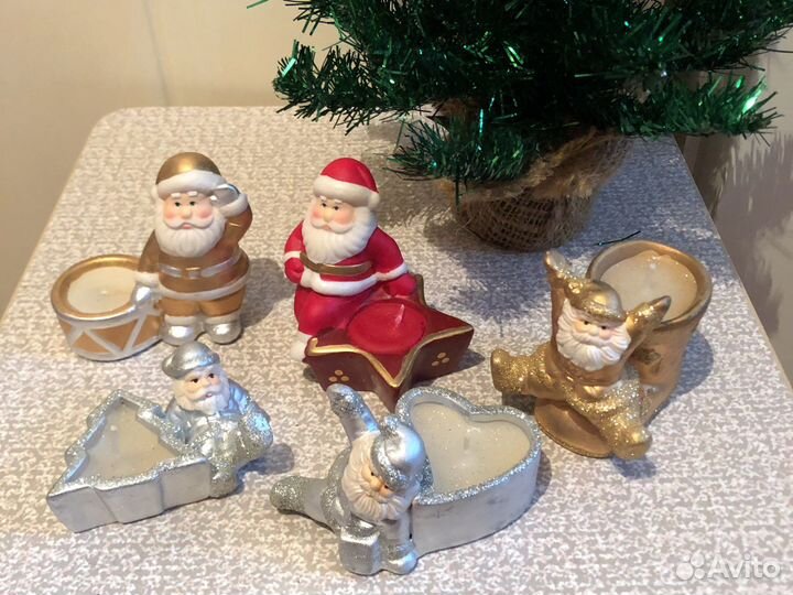 Новогодние подсвечники