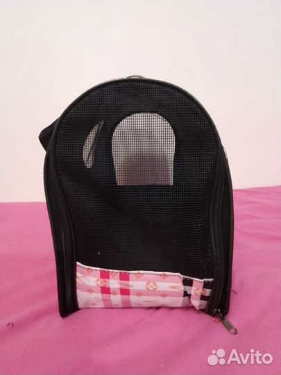 Переноска для животных тканевая