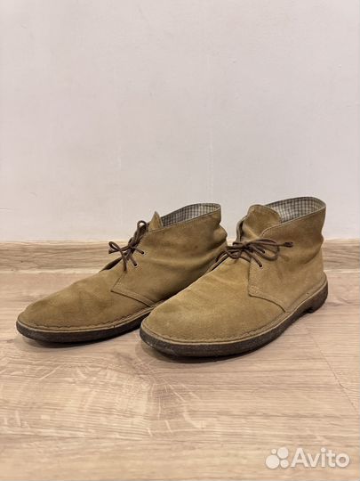 Ботинки Clarks мужские 44 p-p Desert