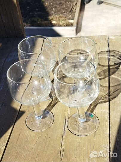 Фужеры стеклянные СССР