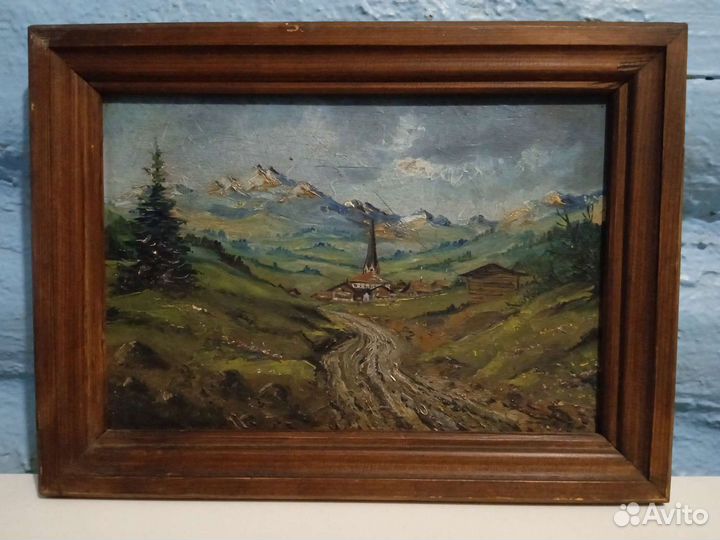 Картина немецкого художника