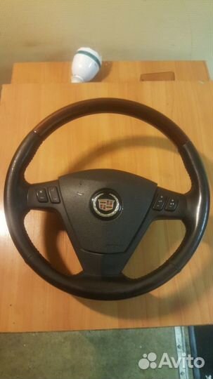 Cadillac SRX подушка безопасности в руль