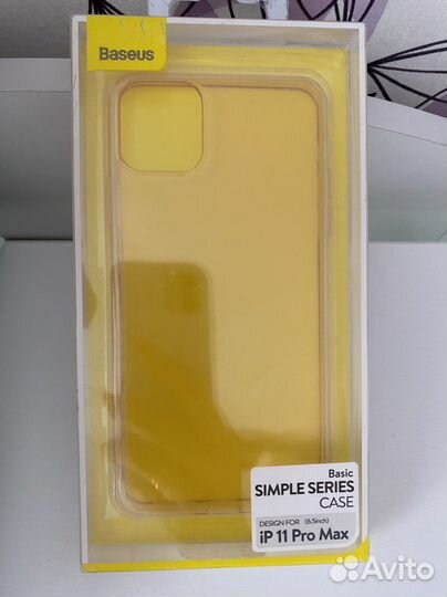 Чехол прозрачный айфон 11 pro max